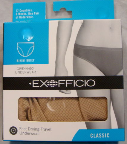 ExOfficio underwear travel blog